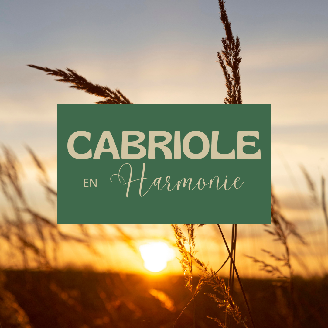 Cabriole en Harmonie logo sur fond image